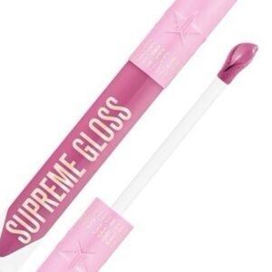 New More Than Friends Jeffree Star Supreme Gloss in Vibrant Pink Full Pigment